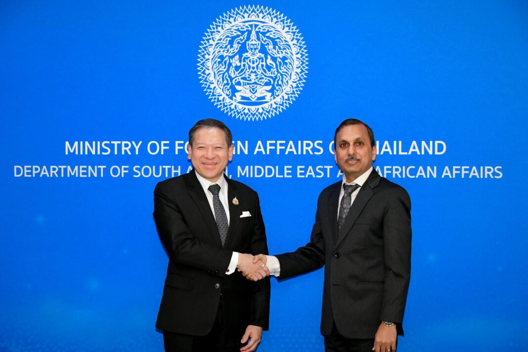 Thai Vice Minister Meets Indian Ambassador to Discuss Strategic Partnership Thai Vice Minister Meets Indian Ambassador to Discuss Strategic Partnership