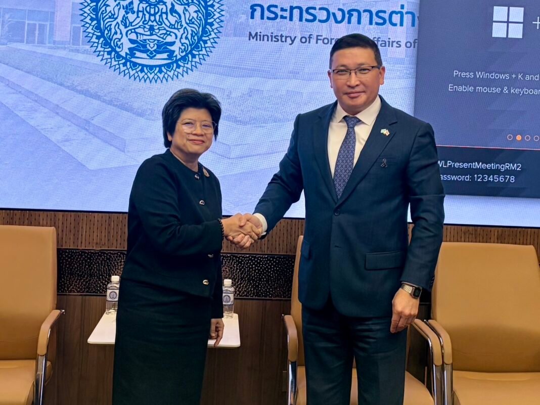Thailand Minister Discusses Kazakhstan Relations Thailand Minister Discusses Kazakhstan Relations