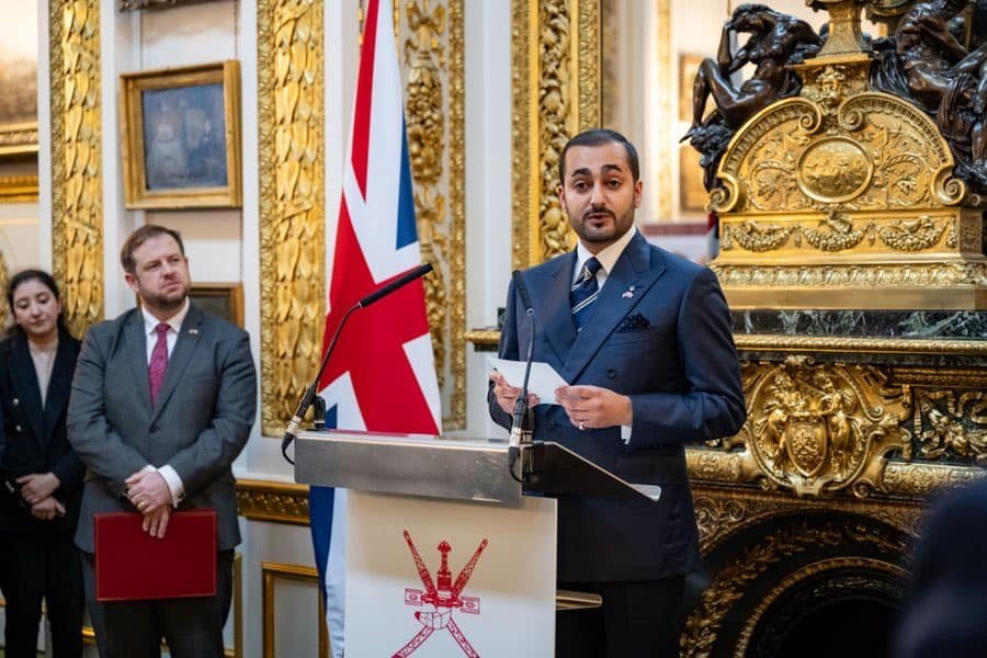 Sultan Haitham Meets Deputy PM at Society Reception Sultan Haitham Meets Deputy PM at Society Reception