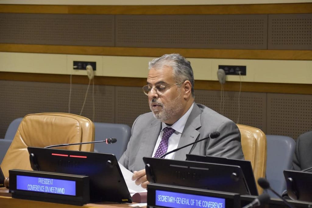 Oman Chairs UN Meeting on Weapons of Mass Destruction Oman Chairs UN Meeting on Weapons of Mass Destruction