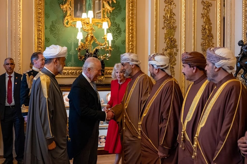 Sultan Haitham Meets King Charles at Windsor Castle Sultan Haitham Meets King Charles at Windsor Castle