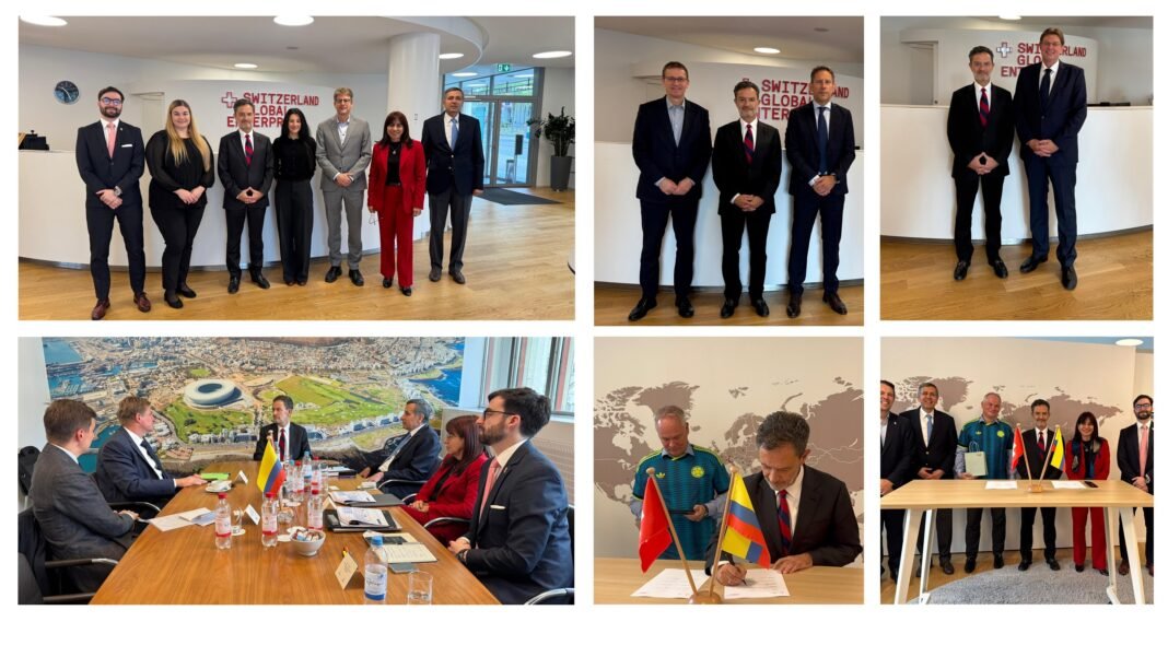 Colombia Strengthens Economic Ties with Switzerland