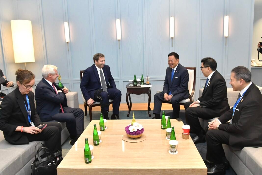 Thai Vice Minister Meets German Finance Official Thai Vice Minister Meets German Finance Official