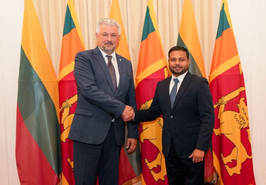 Sri Lanka and Lithuania Hold Political Consultations Sri Lanka and Lithuania Hold Political Consultations