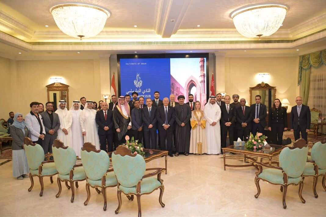 Omani Embassy Hosts Diplomatic Club Meeting in New Delhi Omani Embassy Hosts Diplomatic Club Meeting in New Delhi